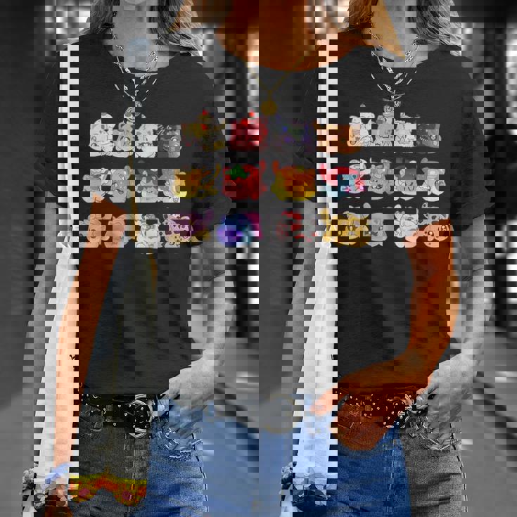 Meemeow 猫 ぬいぐるみ Tシャツ 彼女への贈り物