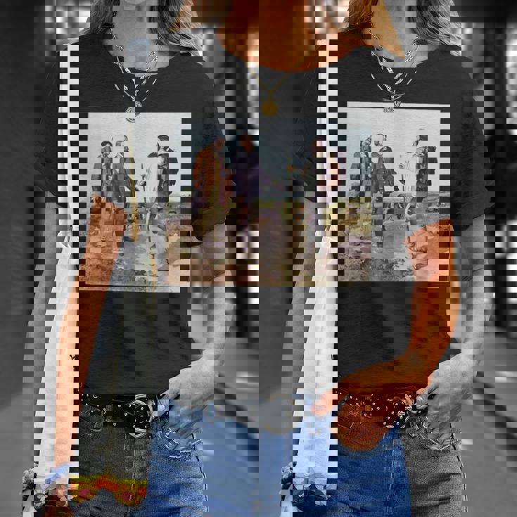 The Meeting Bonjour Monsieur Courbet ギュスターヴ・クールベ作 Tシャツ 彼女への贈り物