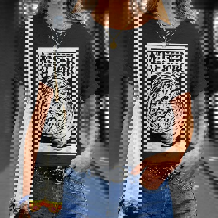 Meister Of Work 車用スタンスホイールのベストプロジェクト Tシャツ 彼女への贈り物