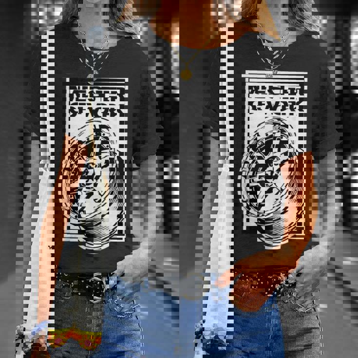 Meister Of Work 車用スタンスホイールのベストプロジェクト Tシャツ 彼女への贈り物