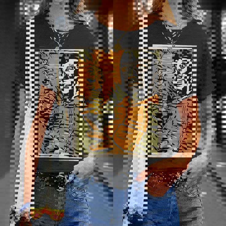 Mex-Art デーモンブルルチャリブレ メキシカンレスラーレジェンド Tシャツ 彼女への贈り物