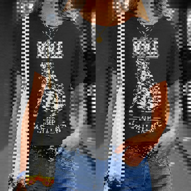 Mmaファイター 総合格闘技 Tシャツ 彼女への贈り物