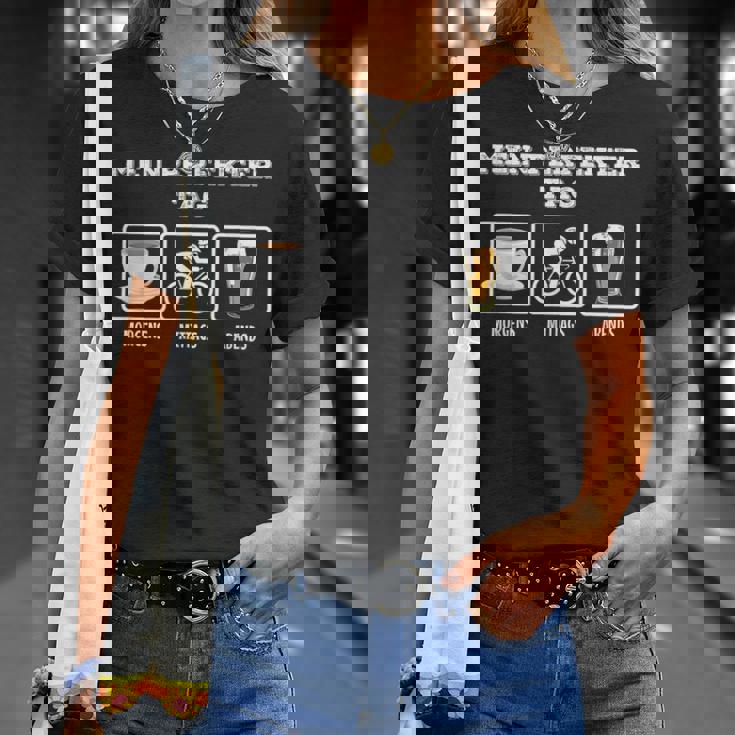 My Perfect Day コーヒー ロードバイク ビール 自転車 Tシャツ 彼女への贈り物