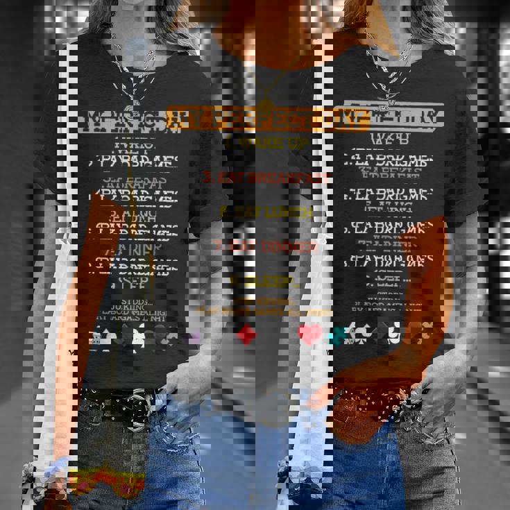 My Perfect Day ボードゲーム 恋人 ボードゲーム 面白い Tシャツ 彼女への贈り物