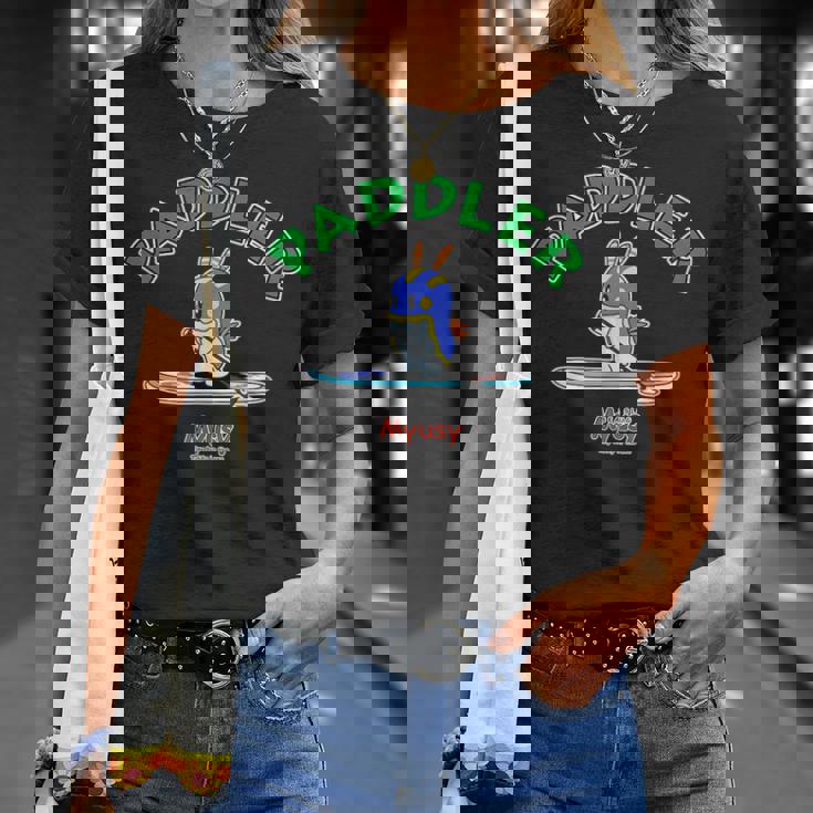 Myusyup Paddler、ウミウシ ミューシー サップ Tシャツ 彼女への贈り物