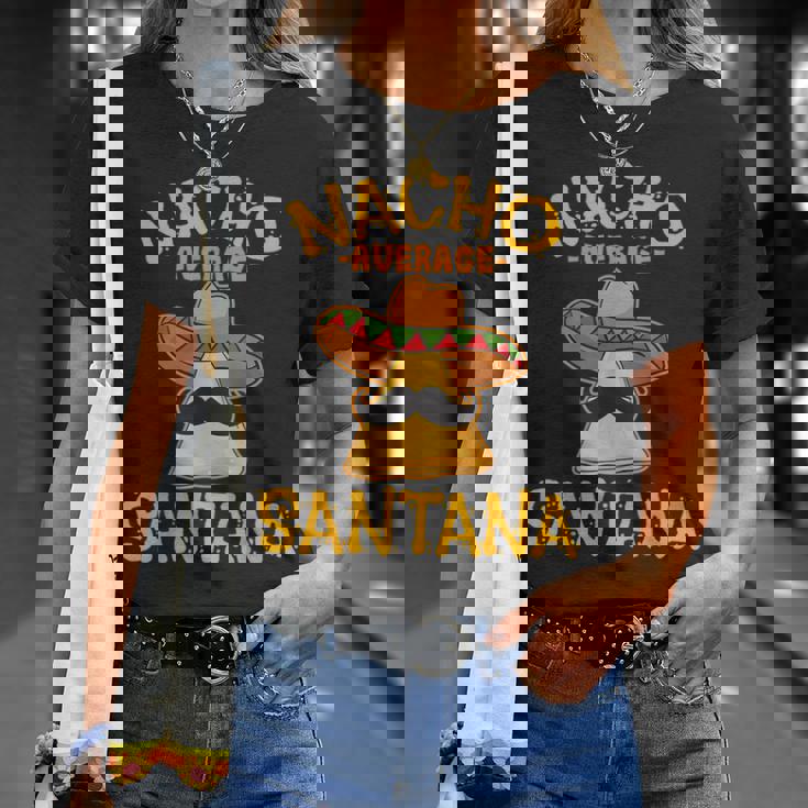 Nacho Averageantana 名前入り 面白いタコス Tシャツ 彼女への贈り物