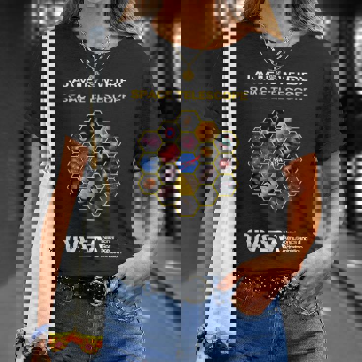 Nasa James Webb スペース望遠鏡 Jwst ワーム インシグニア Esa Csa Tシャツ 彼女への贈り物