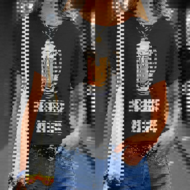 No Beer No Life Tシャツ 彼女への贈り物