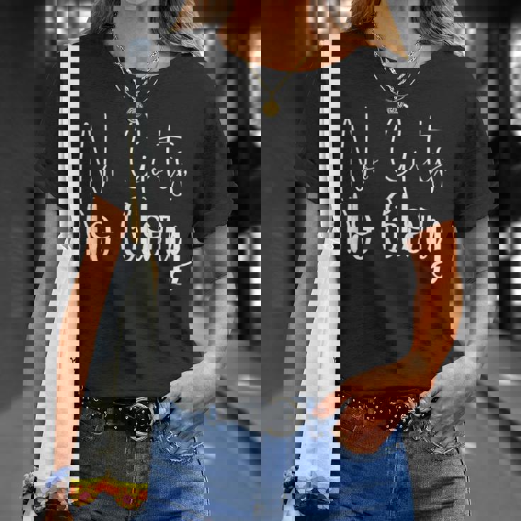 No Guts No Glory ジム ハッスル 成功 モチベーションアップ Tシャツ 彼女への贈り物