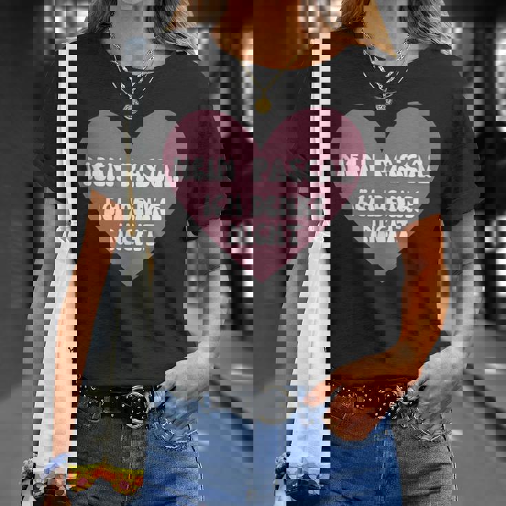 No Pascal I Think Not Heart Memes Tシャツ 彼女への贈り物