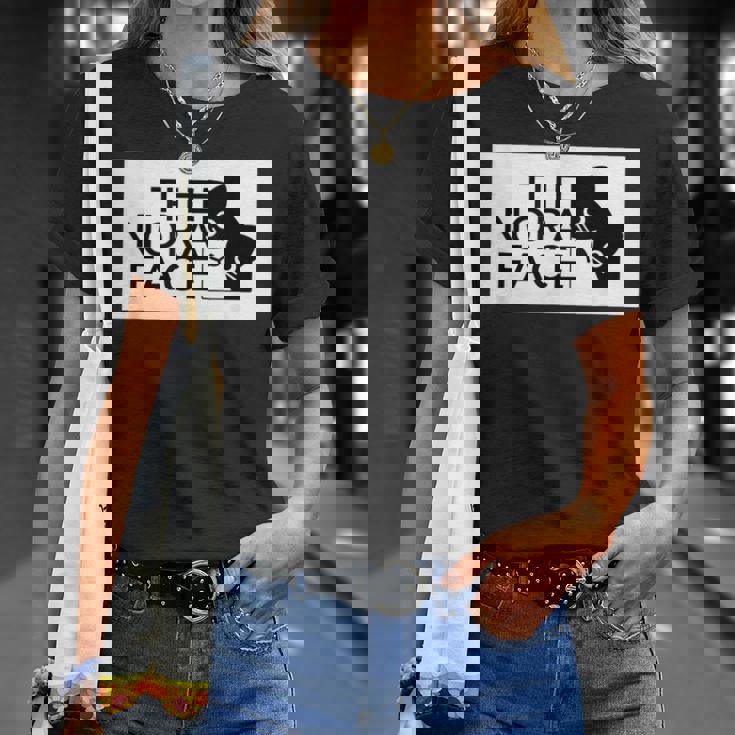 The Nora Face ザ・ノラ・フェイス『ノラネコさん』猫 ハチワレ パロディ ゆるくて かわいい 面白 Tシャツ 彼女への贈り物