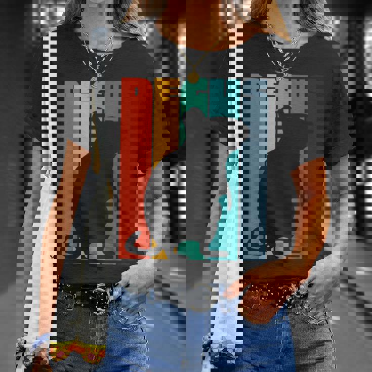 Octodon Degus 格言 ヴィンテージ シルエット レトロ デグ Tシャツ 彼女への贈り物