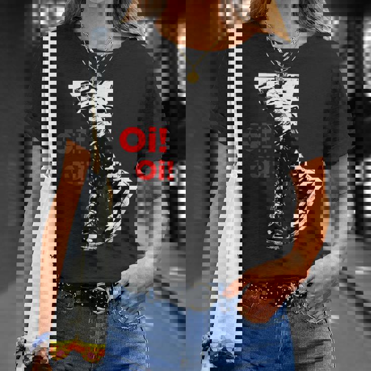 Oi Oi Oikinhead、Ska、ストリートパンク、ハードコアパンク Tシャツ 彼女への贈り物