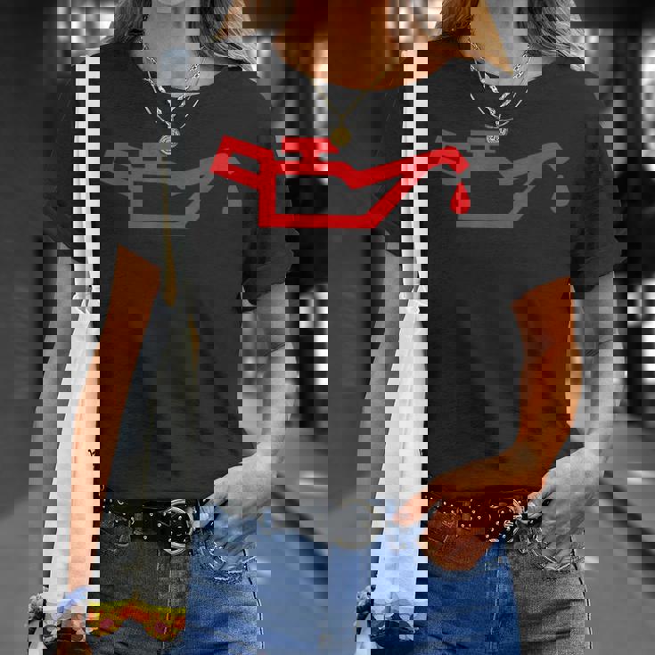 Oil Pressureymbol Tシャツ 彼女への贈り物