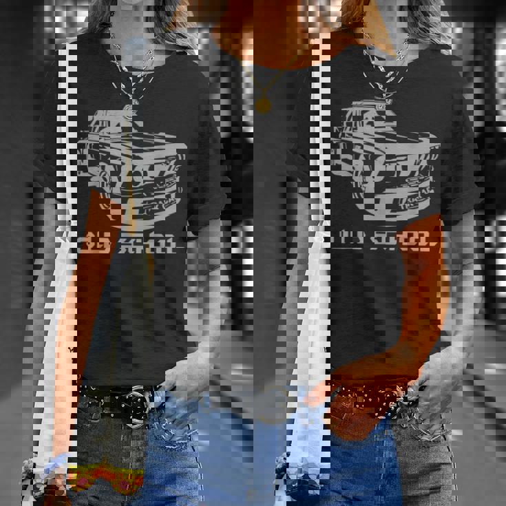 Oldchool Auto Racing カーギア モータースポーツ Tシャツ 彼女への贈り物