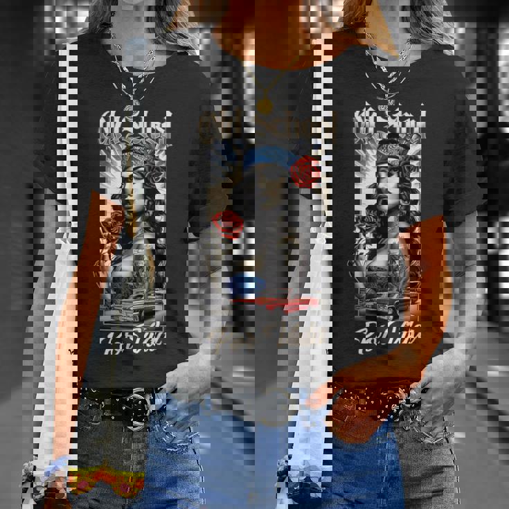 Oldchool Porida ローライダー チカーノ チョロアート Usa Tシャツ 彼女への贈り物