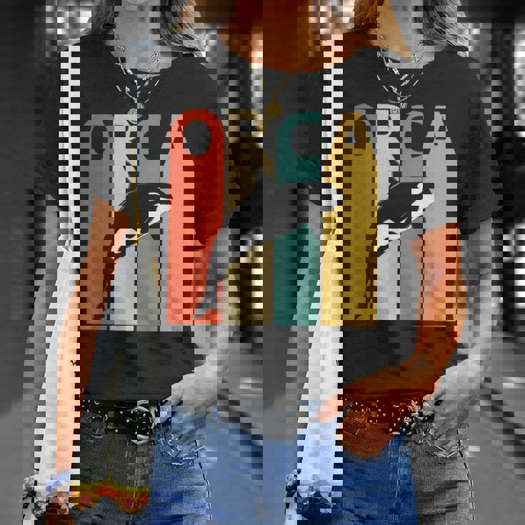 Orca シャチ 動物 Tシャツ 彼女への贈り物