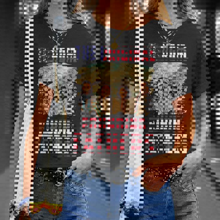 The Original Founding Fathers ネイティブアメリカン メンズ レディース Tシャツ 彼女への贈り物