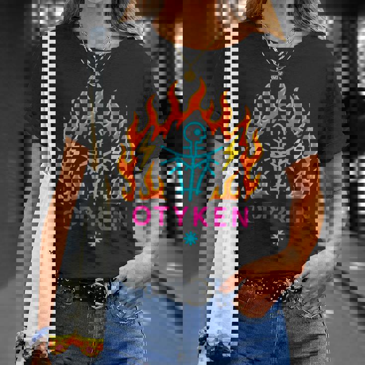 Otyken 民族音楽バンド 先住民族風 民族風 民芸品 Tシャツ 彼女への贈り物