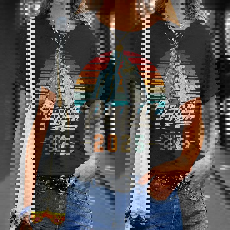 Papa 2025 年、新しいパパ、赤ちゃん発表 Tシャツ 彼女への贈り物