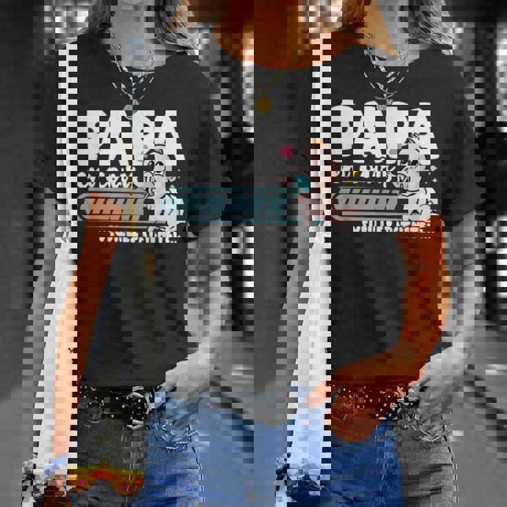 Papa En Cours Idée Annonce Grossesse Futur Papa T-Shirt Cadeaux pour elle