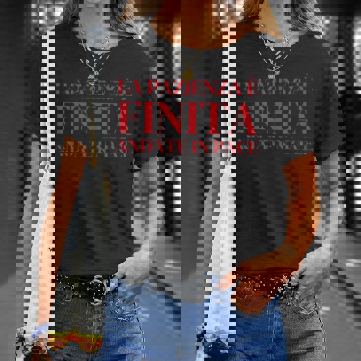 Patience Is Over Go In Peace Tシャツ 彼女への贈り物