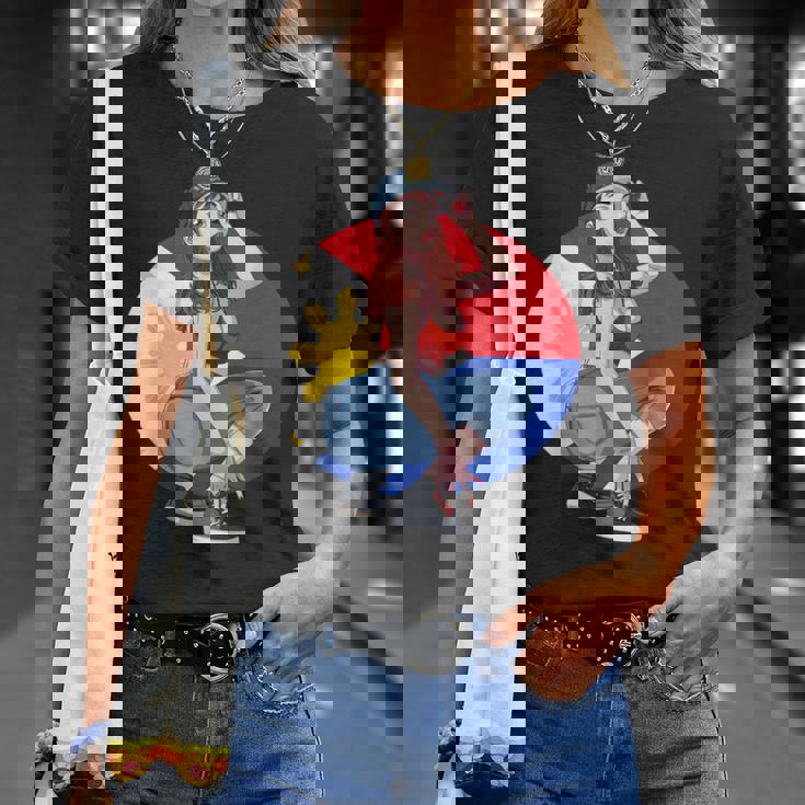 Pinay Girl フィリピン 強い フィリピン国旗 フィリピンプライド Tシャツ 彼女への贈り物