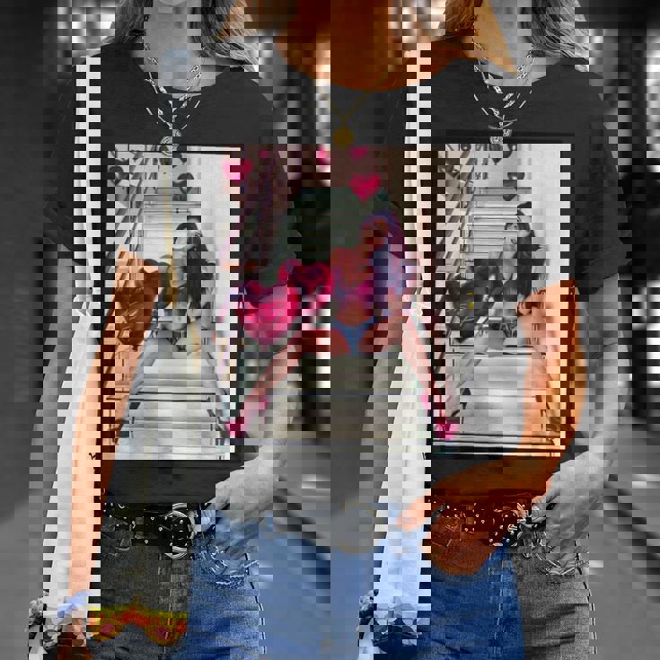 Pinup Girls 「バルーン付きセクシー赤毛ピンナップ1」 Tシャツ 彼女への贈り物