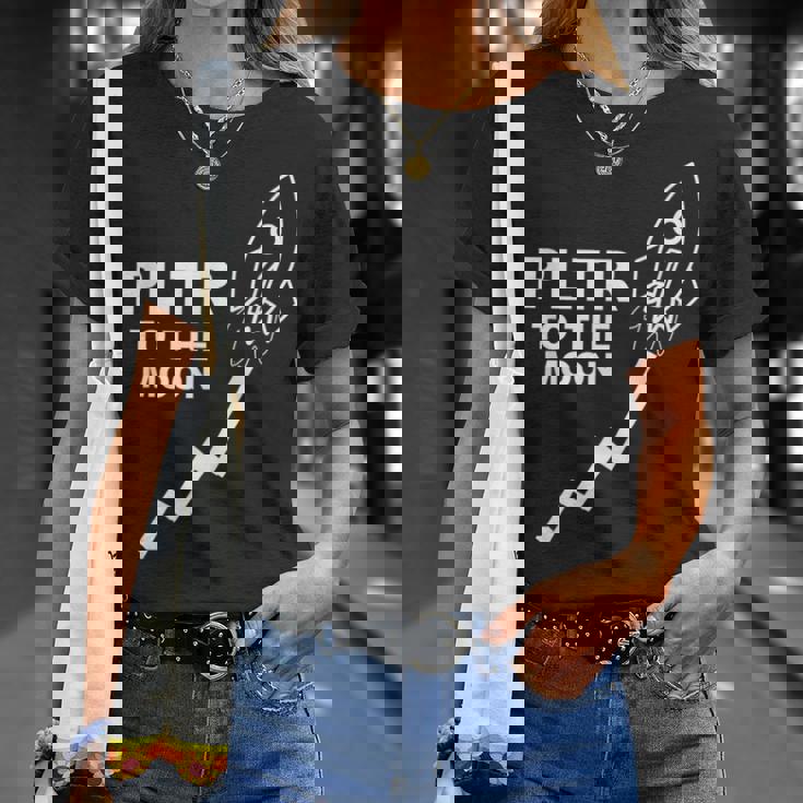 Pltr ギャングPltr ストック・トゥ・ザ・ムーン Tシャツ 彼女への贈り物