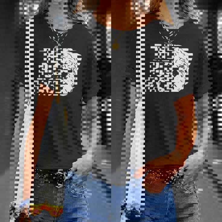 The Pug Face Tシャツ 彼女への贈り物