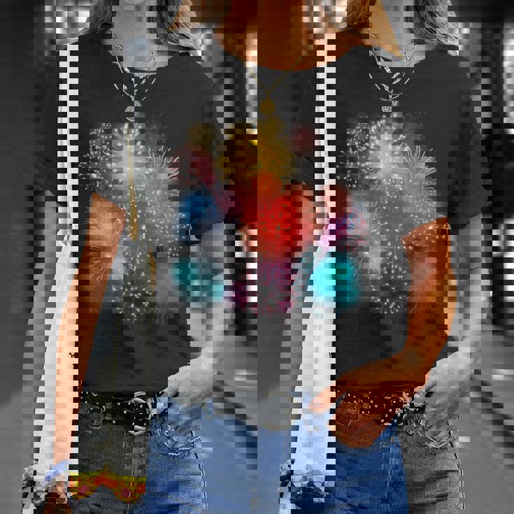 Pyrotechnics パイロマニック花火 パイロ爆発ロケット Tシャツ 彼女への贈り物