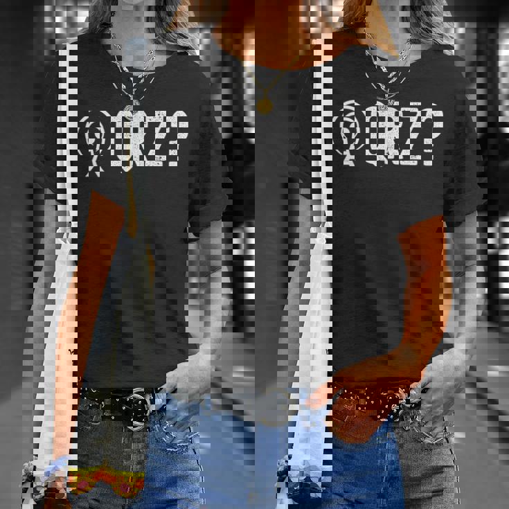 Qrzアマチュア無線 Tシャツ 彼女への贈り物