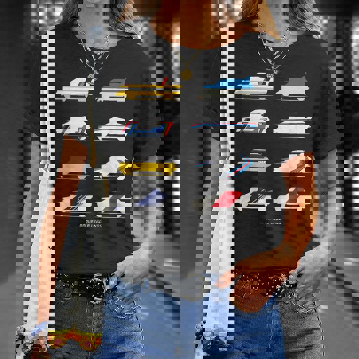 Rally Legends Group B クラシック ラリーカー デザイン Tシャツ 彼女への贈り物