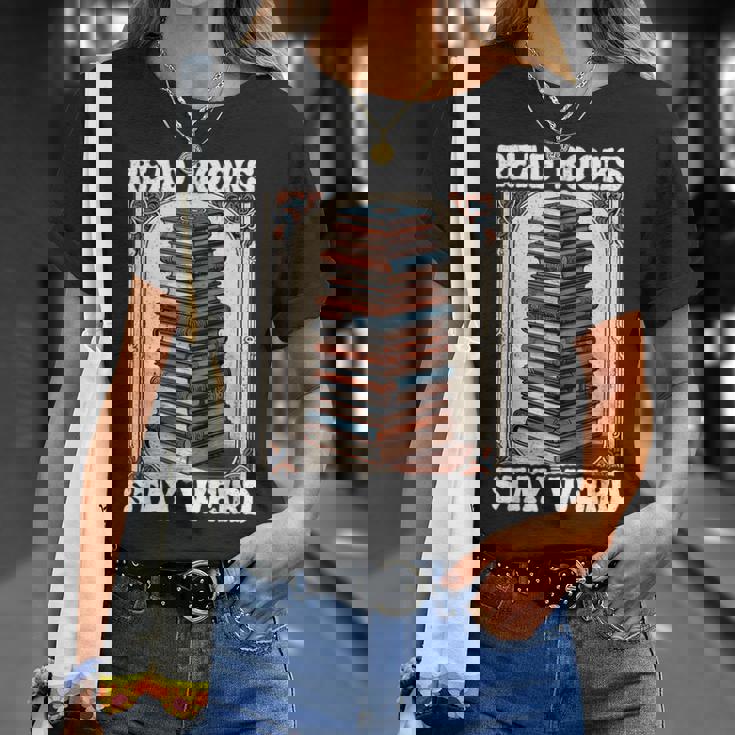 Read Bookstay Weird Bookworm Reading Book Lover Book Tシャツ 彼女への贈り物