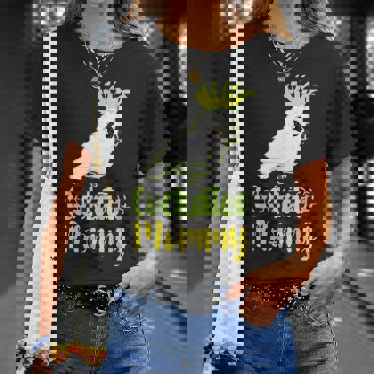 Retro Cockatoo Mother Mom Cockatoo Mommy Cockatiel Tシャツ 彼女への贈り物