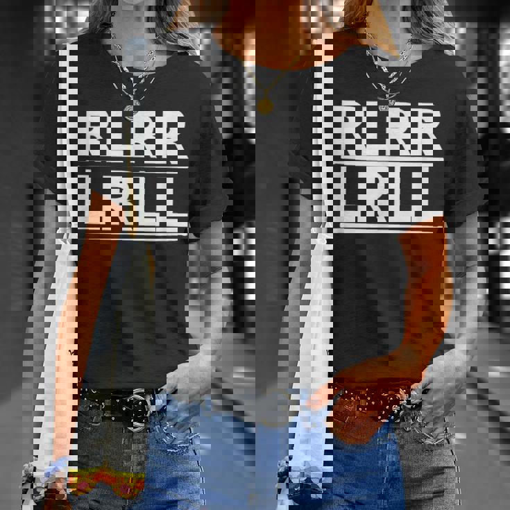 Rlrr Lrll ドラマー パラディドル ミュージシャン Rlrlrll Tシャツ 彼女への贈り物