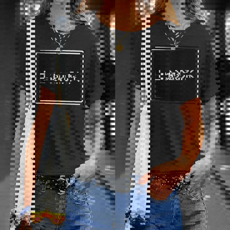 Rpg 風 パロディ『E：ぬののふく』ゲーム【変なデザイン屋さん】ドット 文字 ウィンドウ ゲーマー 配信用 面白い Tシャツ 彼女への贈り物