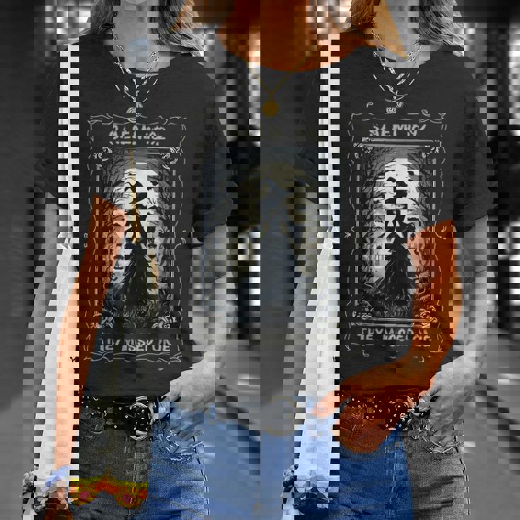 Salem 1692 They Missed One Witch Tarot Card ハロウィンtシャツ Tシャツ 彼女への贈り物