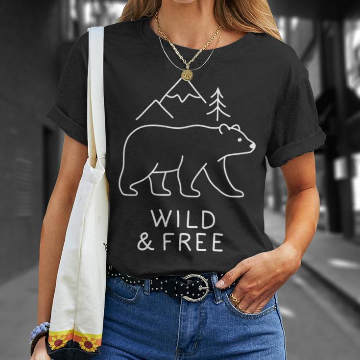 Salvaje Y Libertad Camiseta unisex Regalos para ella