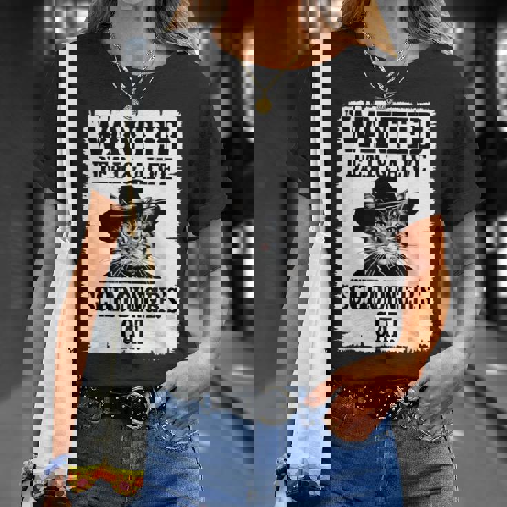 Schrodinger's Cat Wanted Physics シャツ 理科教師 Tシャツ 彼女への贈り物