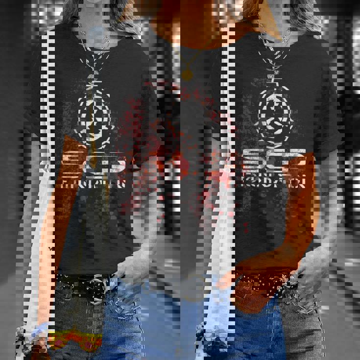 Scp、財団、血で Tシャツ 彼女への贈り物