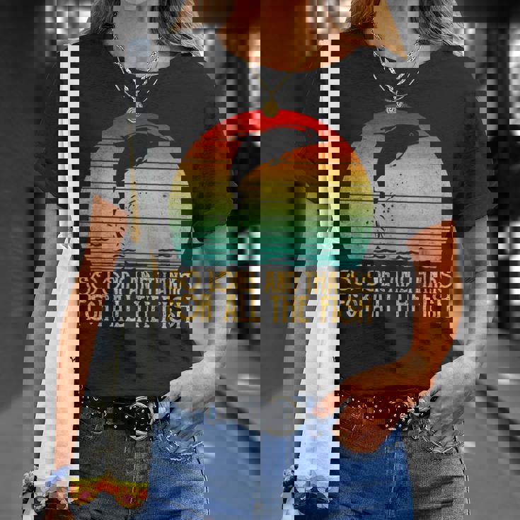 So Long And Thanks For All The Fish ビンテージtシャツ Tシャツ 彼女への贈り物