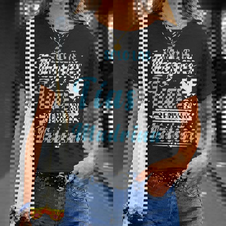 Sólo Las Mejores Tíason Ascendidas A Madrina Camiseta unisex Regalos para ella