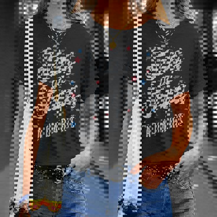 Stars Stripes And Human Rights 4Th Of July Equal Rights T-Shirt Gifts for Her Stars Stripes And Human Rights 4Th Of July Equal Rights T-Shirt Gifts for Her