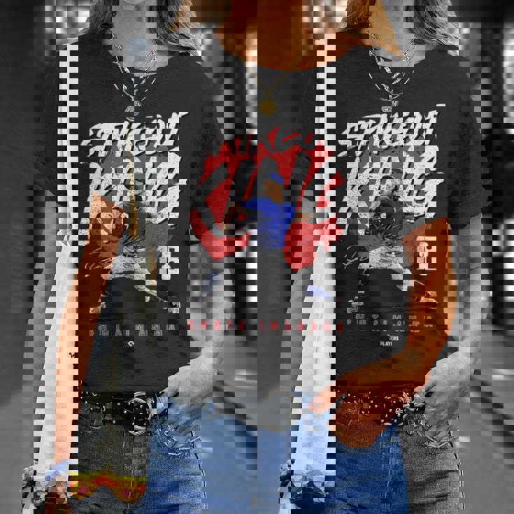 Strikeout Kinghota Imanaga Chicago Mlbpa Tシャツ 彼女への贈り物