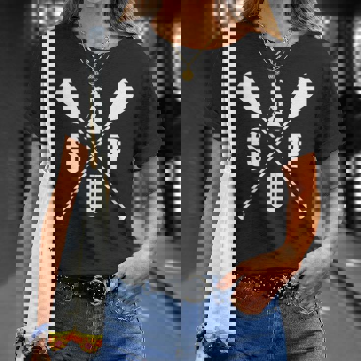 Sup スタンドアップパドルボードティー サーフボード サーフィン Tシャツ 彼女への贈り物