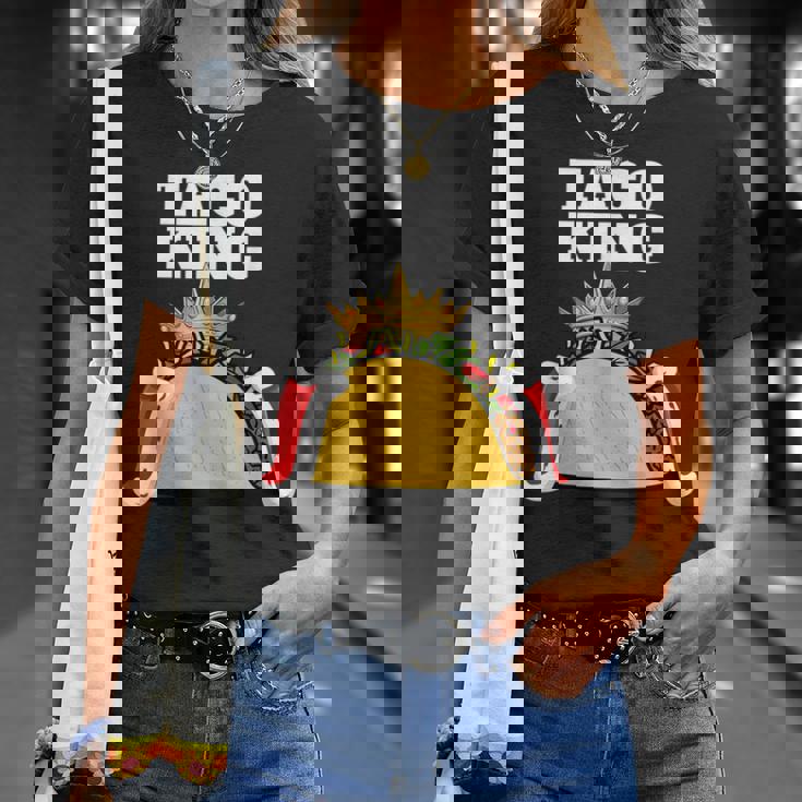 Taco King シャツ タコス愛好家用 Tシャツ 彼女への贈り物