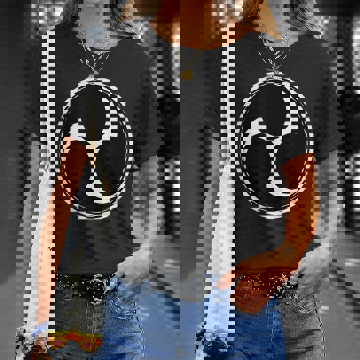 Taiko 太鼓みつどもえブラックグラフィック Tシャツ 彼女への贈り物