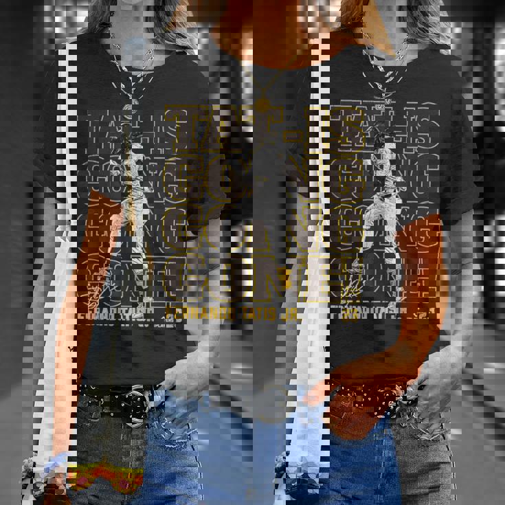Tat-Is Going Going Gone Fernando Tatis Jran Diego Mlbpa Tシャツ 彼女への贈り物