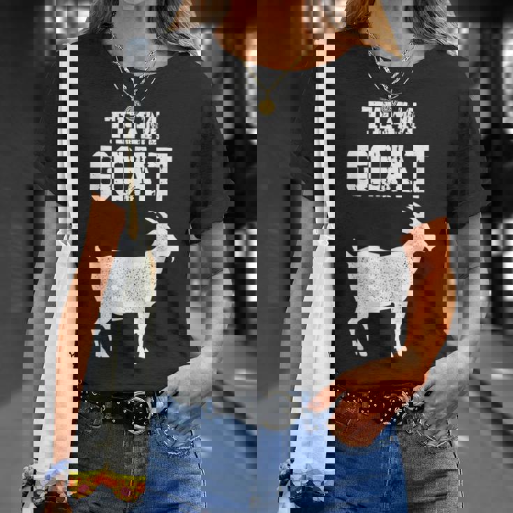 Team Goat Farm 動物 ヤギ好き Tシャツ 彼女への贈り物